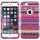 Funda Protector Triple Layer  Iphone 6 plus Morado Figuras